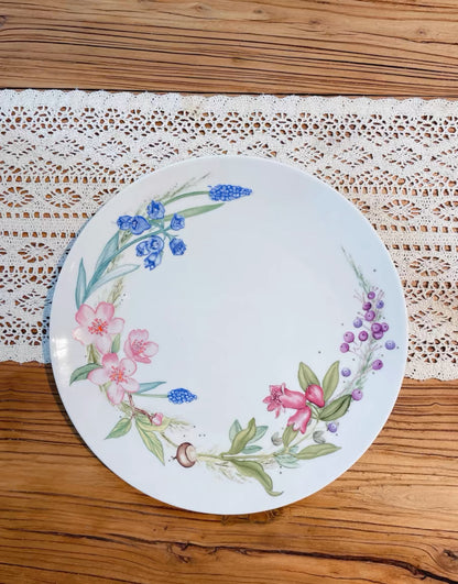 Floral Plates