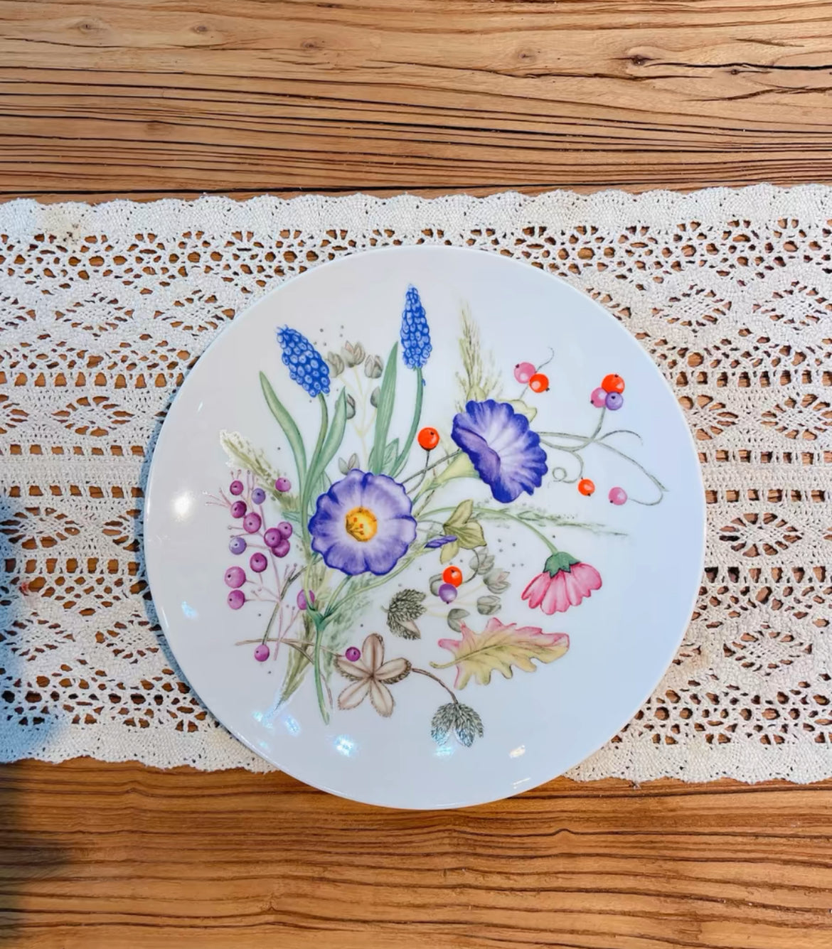 Floral Plates