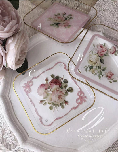 Floral dish