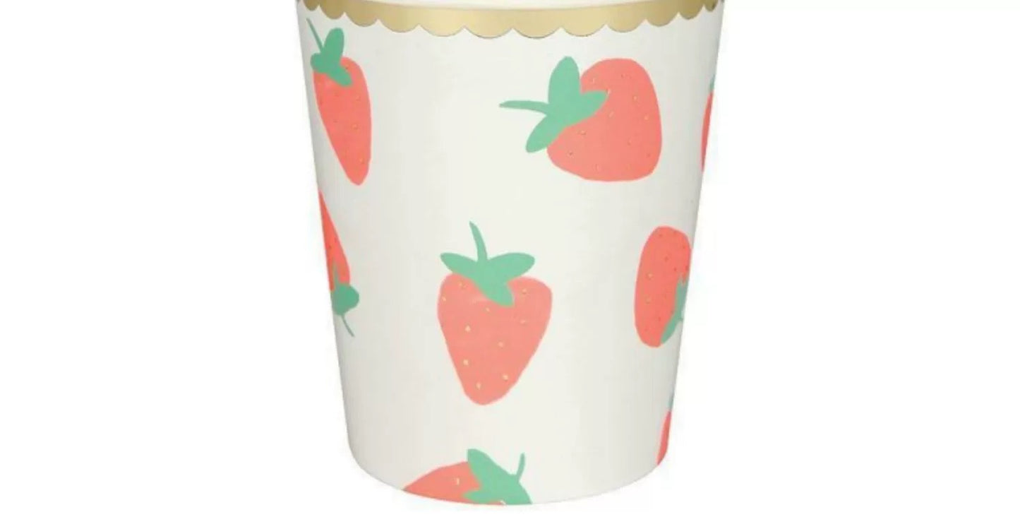 Strawberry Party Tableware Set