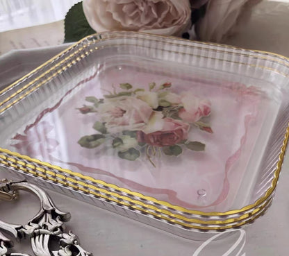 Floral dish