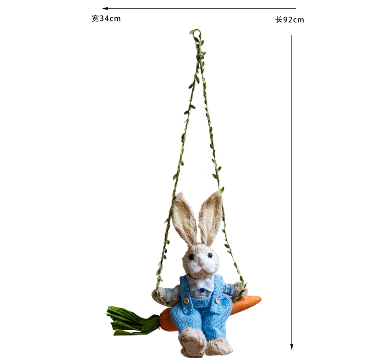 Hanging Bunny Decoration