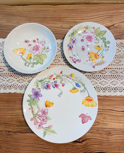 Floral Plates