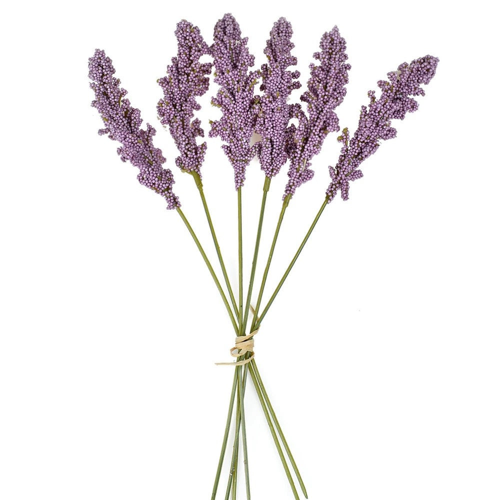 Multi-Colored Lavender/Millet Flower Material Pack