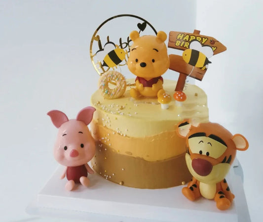 Mini Winnie the Pooh Character Figure Set (Set of 18)