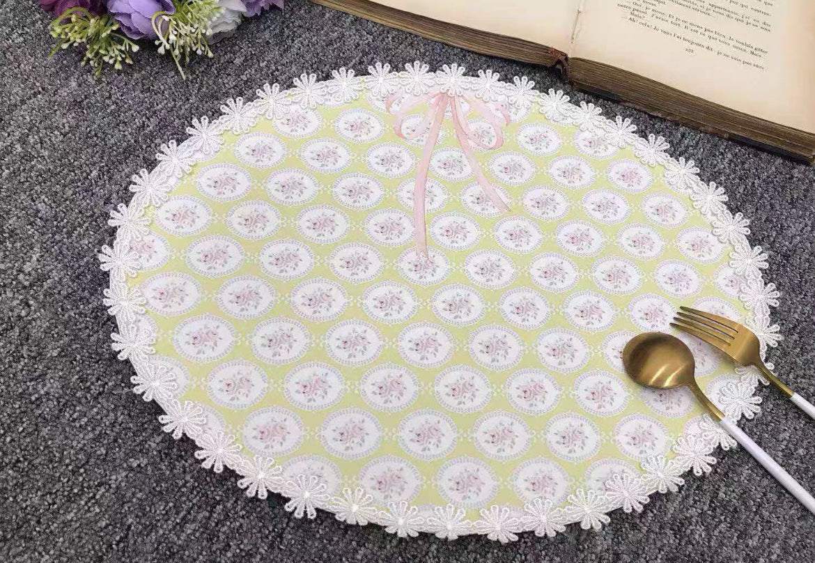 Floral Lace Placemats