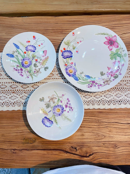 Floral Plates