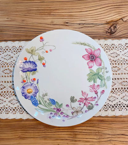 Floral Plates