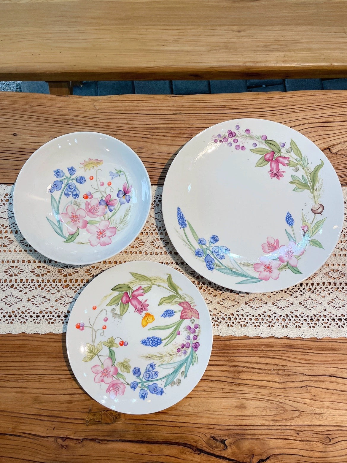 Floral Plates