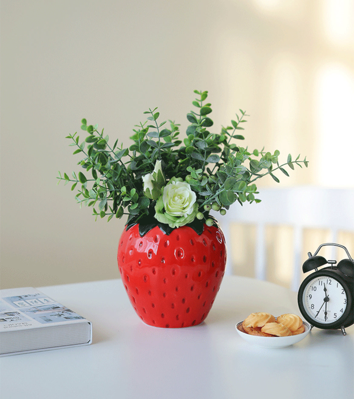 Strawberry Ceramic Vases