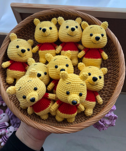 Handmade Crochet Dolls - Winnie the Pooh and Friends