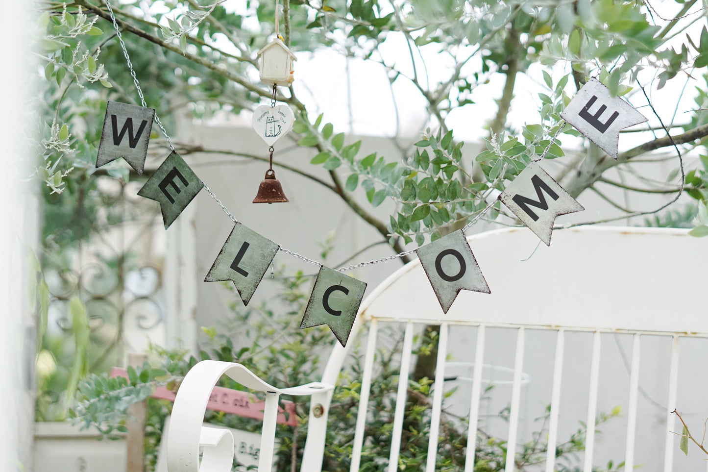 Rustic Welcome Banner