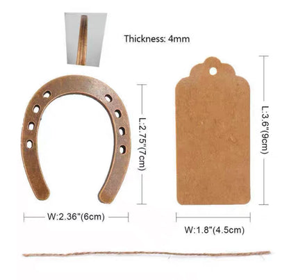 horse shoe tag